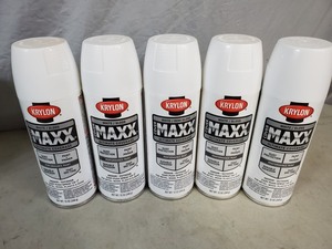 lot 73 image: 5 New Cans Krylon Spray Paint