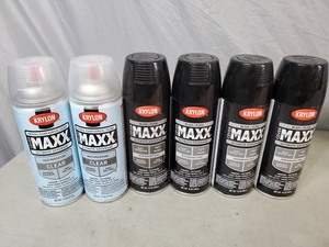 lot 75 image: 6 New Cans Krylon Spray Paint