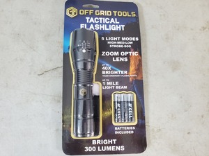 lot 81 image: New Tactical Flashlight