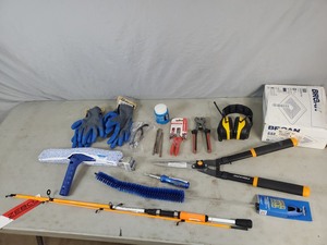 lot 108 image: Fishing Rod, Hand Tools, and More