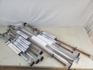 lot 113 image: 9 New Decorative Curtain Rods