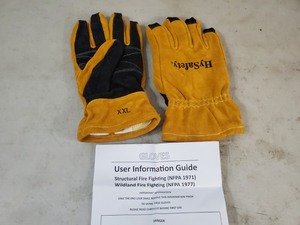 lot 118 image: New Pair of Thermal Fire Fighting Gloves