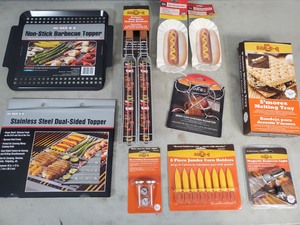 lot 119 image: Large Lot of New BBQ Grilling Accessories