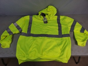 lot 127 image: New Forester ANSI High Vis Hooded Sweatshirt