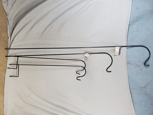 lot 137 image: 4 Shepherd Hooks