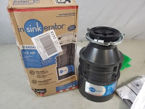 lot 147 image: InSinkerator 12 HP Garbage Disposal - Missing Accessories