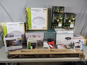 lot 159 image: Customer Return Light Fixtures - Take What You Want