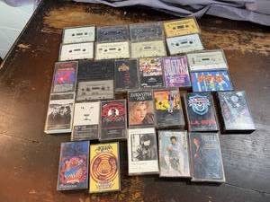 lot 101 image: Eclectic Lot of Cassette Tapes (Yes Really)