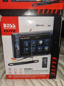 lot 37 image: BOSS Audio Systems Elite BV765BLC Car DVD Player Stereo Receiver w Backup Camera