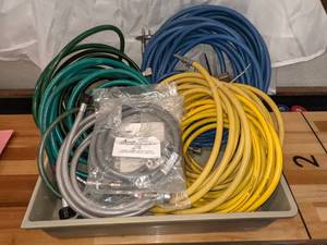 lot 46 image: Assorted Medical Electrically Conductive Hoses