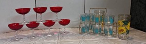 lot 76 image: Mid Century Modern Glasses