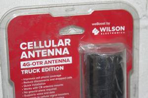 lot 76 image: New weboost by Wilson Electronics 4G OTR Cellular Truck Antenna