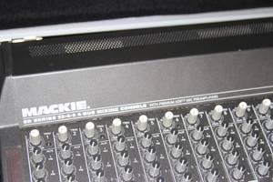 lot 120 image: Mackie SR 324-VLZ Professional Pro Audio Mixer Mixing Console Board with Hard-Sided Gator Case