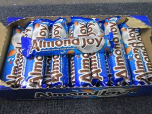 Box of 36-1.61 oz Almond Joy Bars...