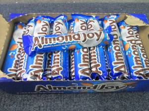 Box of 36-1.61 oz Almond Joy Bars...