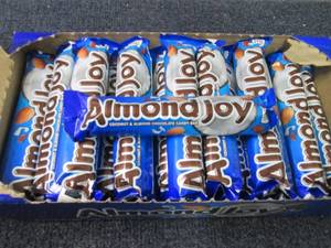 Box of 36-1.61 oz Almond Joy Bars...