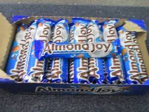 Box of 36-1.61 oz Almond Joy Bars...