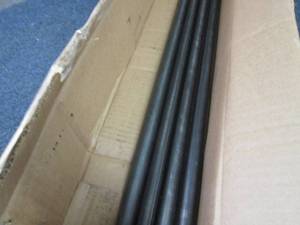 Pipe Dcor 1 in. x 36 in. Black In...