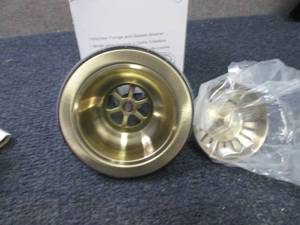 Bronze Kitchen Flange & Basket Stra...
