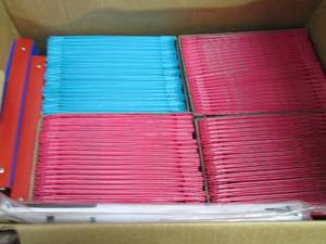 Box of Poly 2 Pocket Folders and Bi...