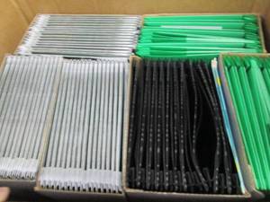 Box of Paper & Poly Folders...