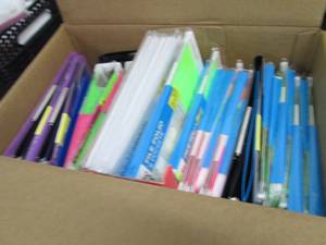 Box of Binders, Decorative Kits, Fi...