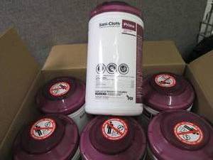 Case of 6 -70ct Canisters Sani-Clot...