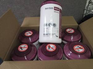 Case of 6 -70ct Canisters Sani-Clot...