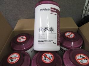 Case of 6 -70ct Canisters Sani-Clot...
