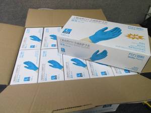 Case of 10- 100 ct Boxes Large Viny...