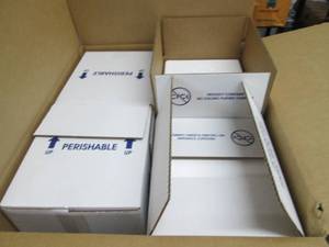 Case of 4 Insulated Foam Shipping K...
