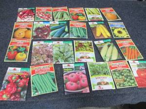 24 pks Assorted Ferry-Morse Vegetab...