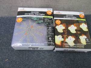 2 pks Halloween Lights...