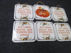 6 Metal Dcor Wall Hangings...