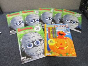 Halloween Coloring & Activity Books...