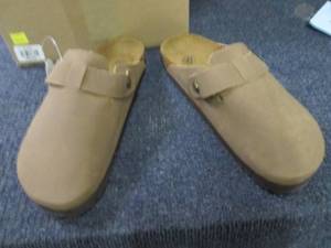 Abbot K. Tan Suede Womens Size 5 Sl...