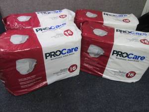 4- 16 ct ProCare Breathable Adult B...