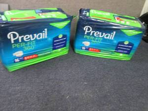 2- 16ct Prevail Per-Fit 360 Daily B...
