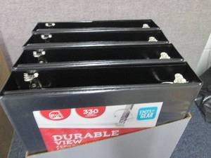 8 Durable View 1.5 inch D Ring Bind...