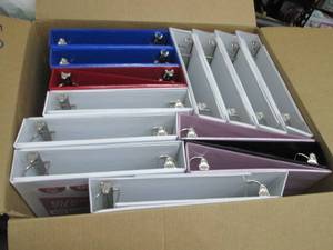 Large Box of Assorted 1.5 inch Bind...