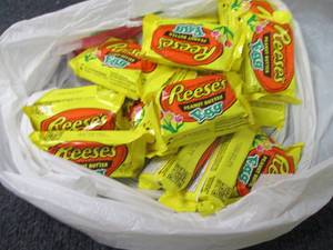 18 Reeses Eggs...