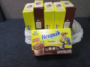 6- 6pk Nesquik Chocolate Milk Mix...