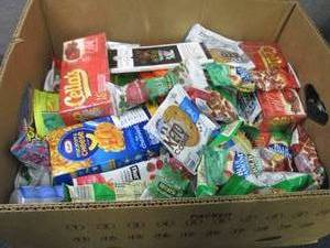 Box of Assorted Food Items...