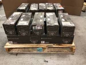 Pallet 24 cases of Jeffrey Court Carrara Inkjet White 6 in. x 18 in. Matte Ceramic Wall Tile (12.75 sq. ft.Case) not used see pictures