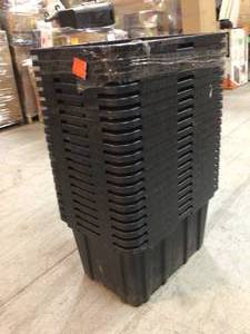 Lot of HDX 27 Gallon Totes no covers see pictures