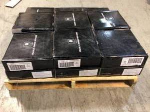 Pallet with 15 boxes of CARRARA WHITE 2 HEXAGON POLISHED not used see pictures