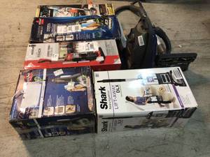 Lot of assorted Vacuums open box various models and conditions customer returns see pictures