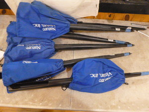 lot 13 image: 6 Ice Fishing Rod Holders