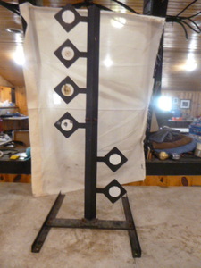 lot 39 image: Metal Spring Loaded Practice Target