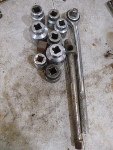 lot 55 image: Drive Ratchet and Sockets